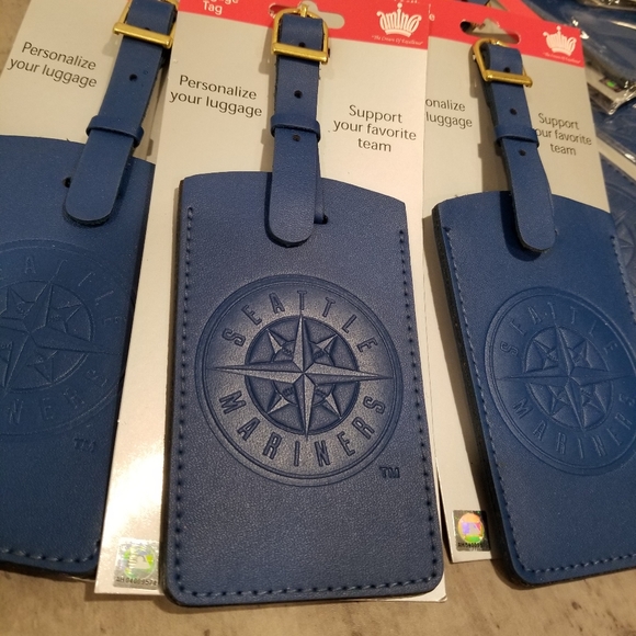 SEATTLE MARINERS LUGGAGE TAG - Picture 1 of 2